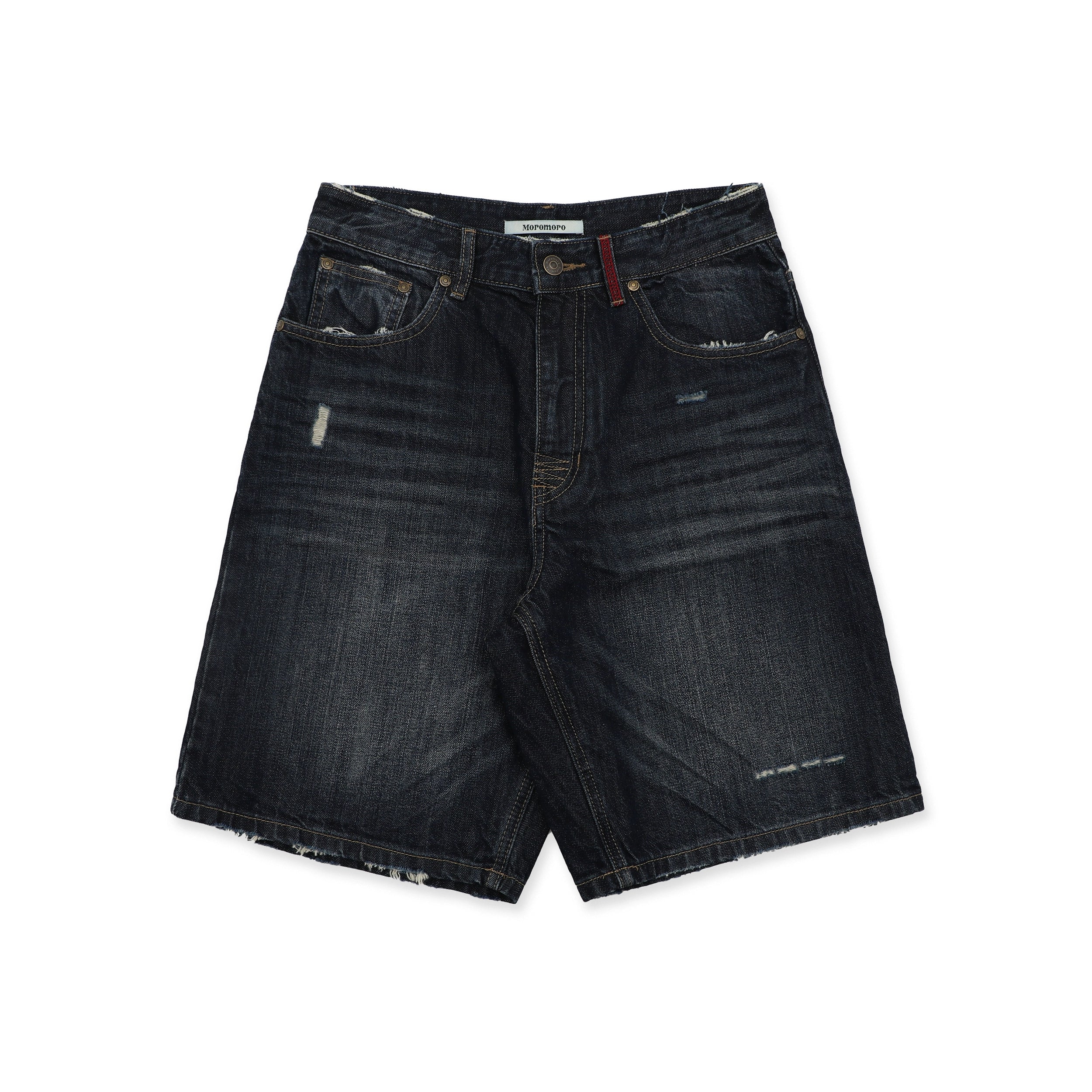 MoroMoro Vintage Cat Whiskers Oversized Jeans for Women