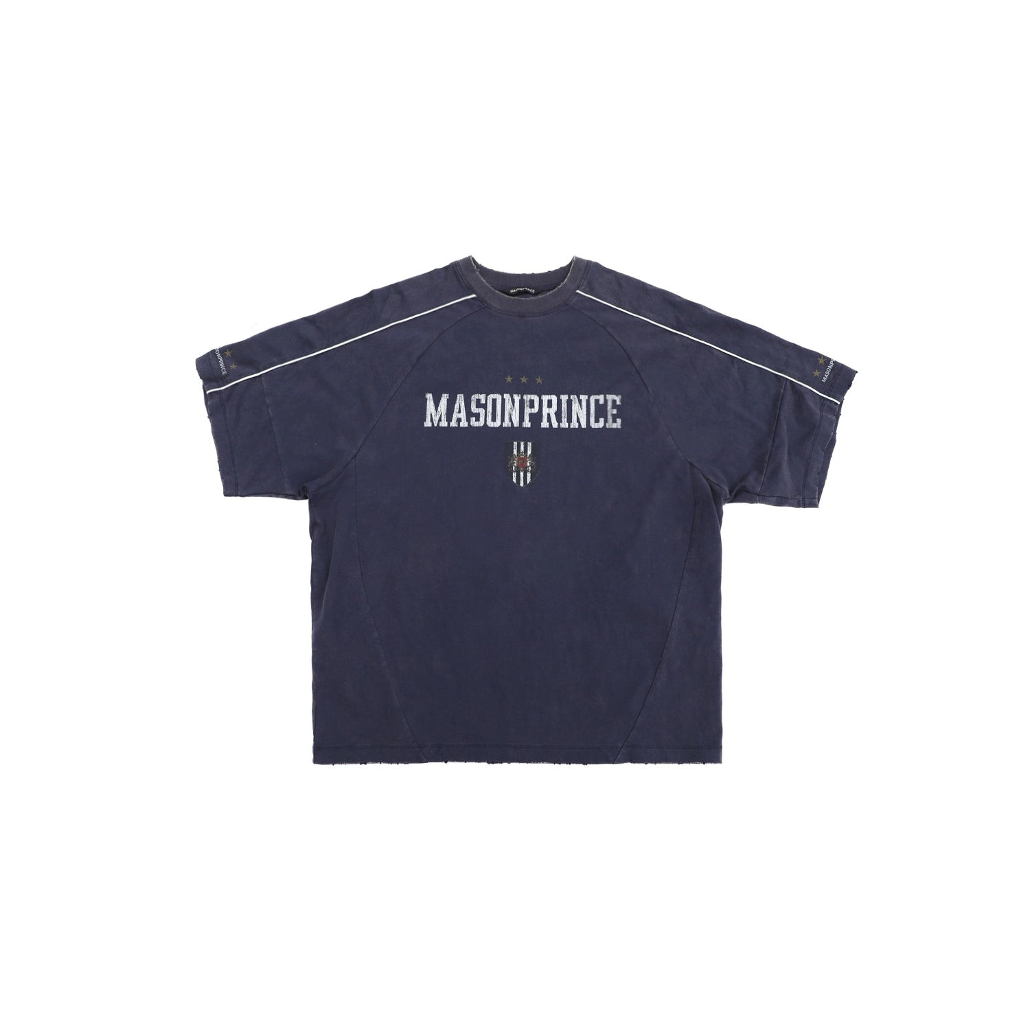 Mason Prince Superclub 8 Cropped Short Sleeve Tee