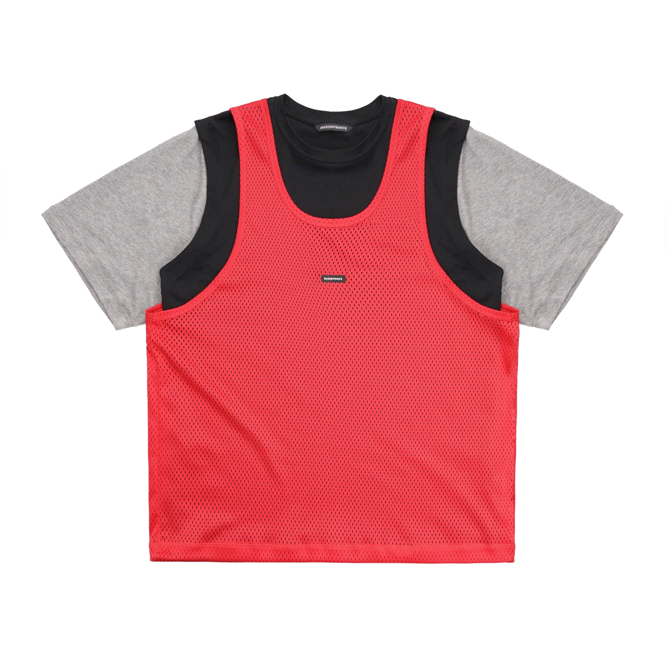 Mason Prince Layered Mesh Short Sleeve Jersey