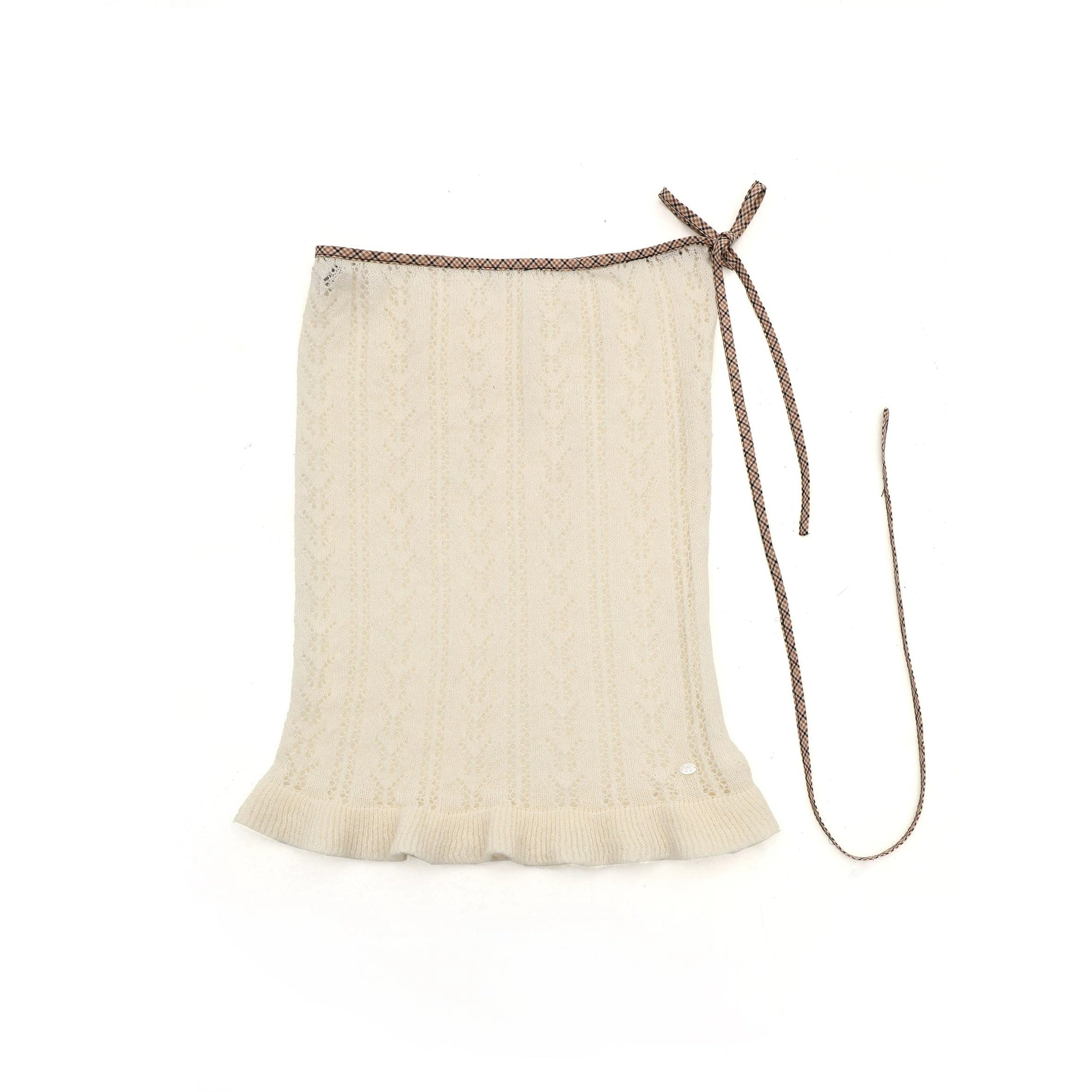 MoroMoro Layered Lace Patchwork Skirt
