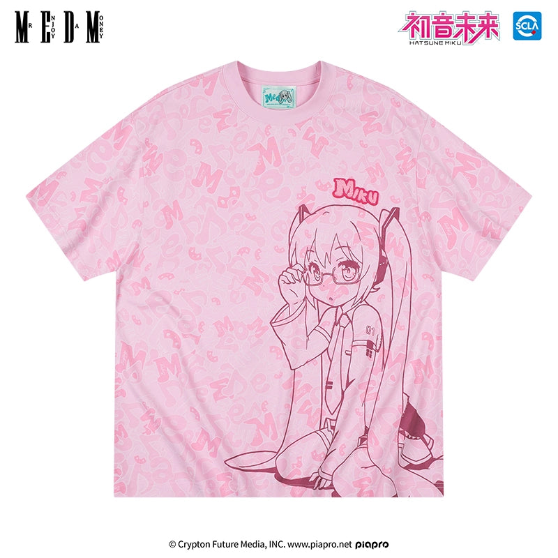 MEDM Hatsune Miku Camouflage Print T-Shirt