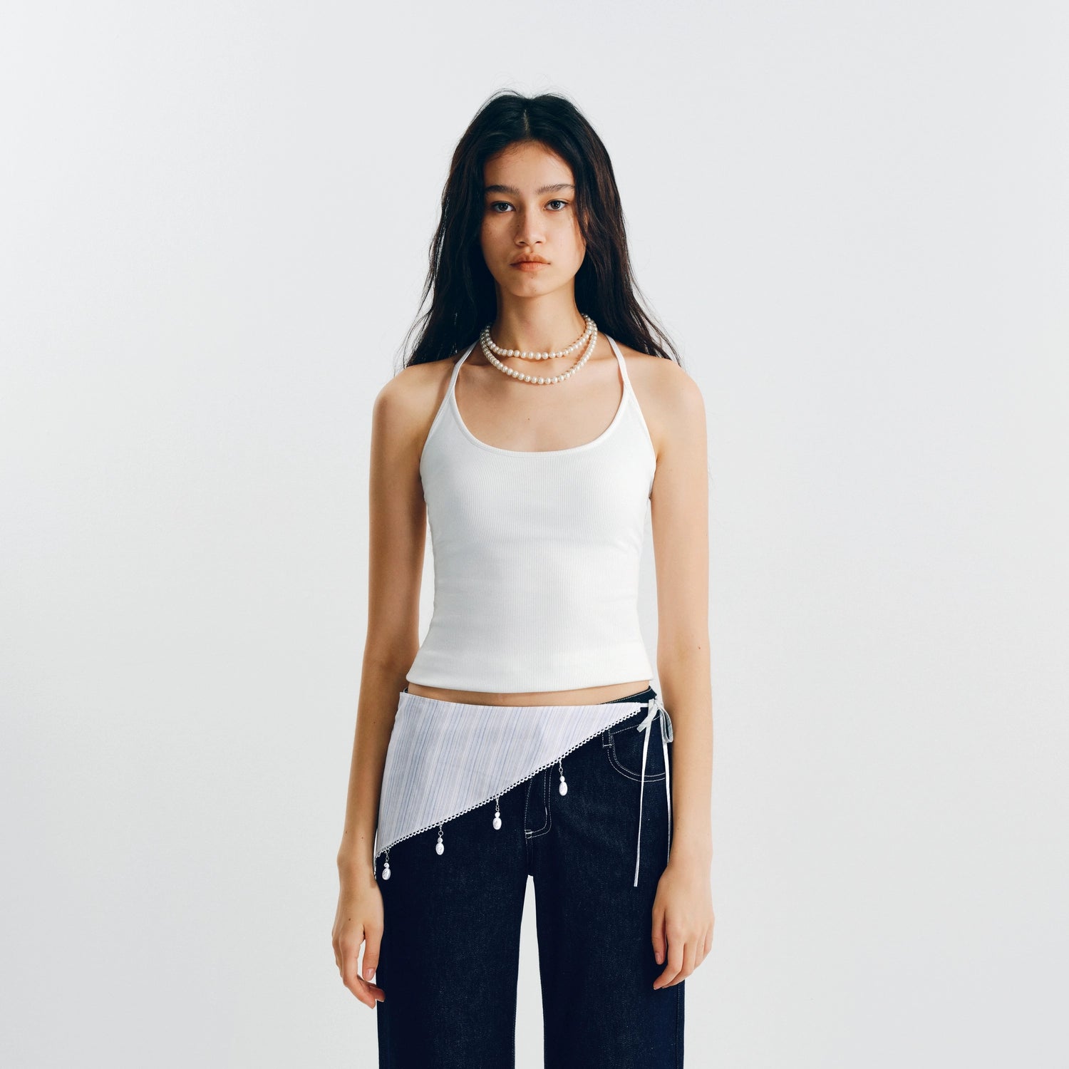 Puki Puki Classic I-beam Ribbed Vest - Soft & Breathable