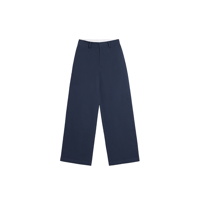 Alright then Vintage High-Density Twill Cotton Casual Pants