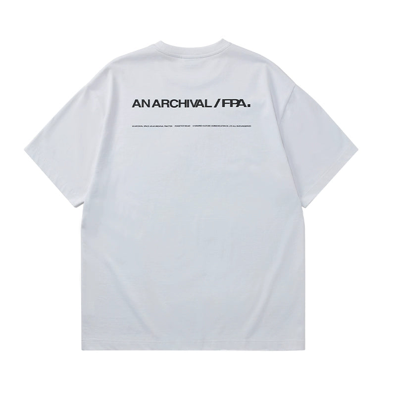 FPA Store Cotton Short-Sleeved T-Shirt in Black