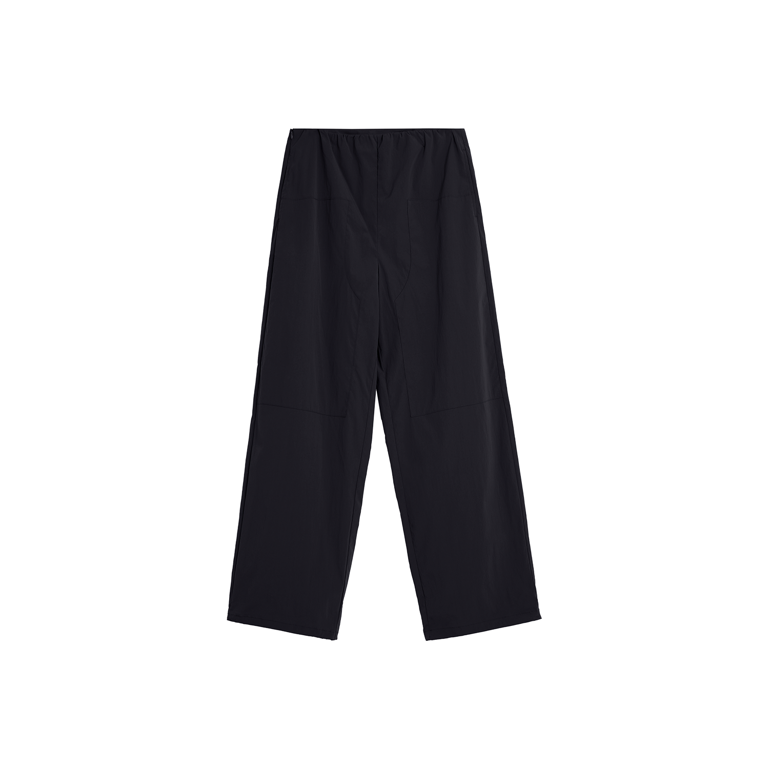 Alright Then Casual Wide Leg Athletic Pants with Zipper Pockets