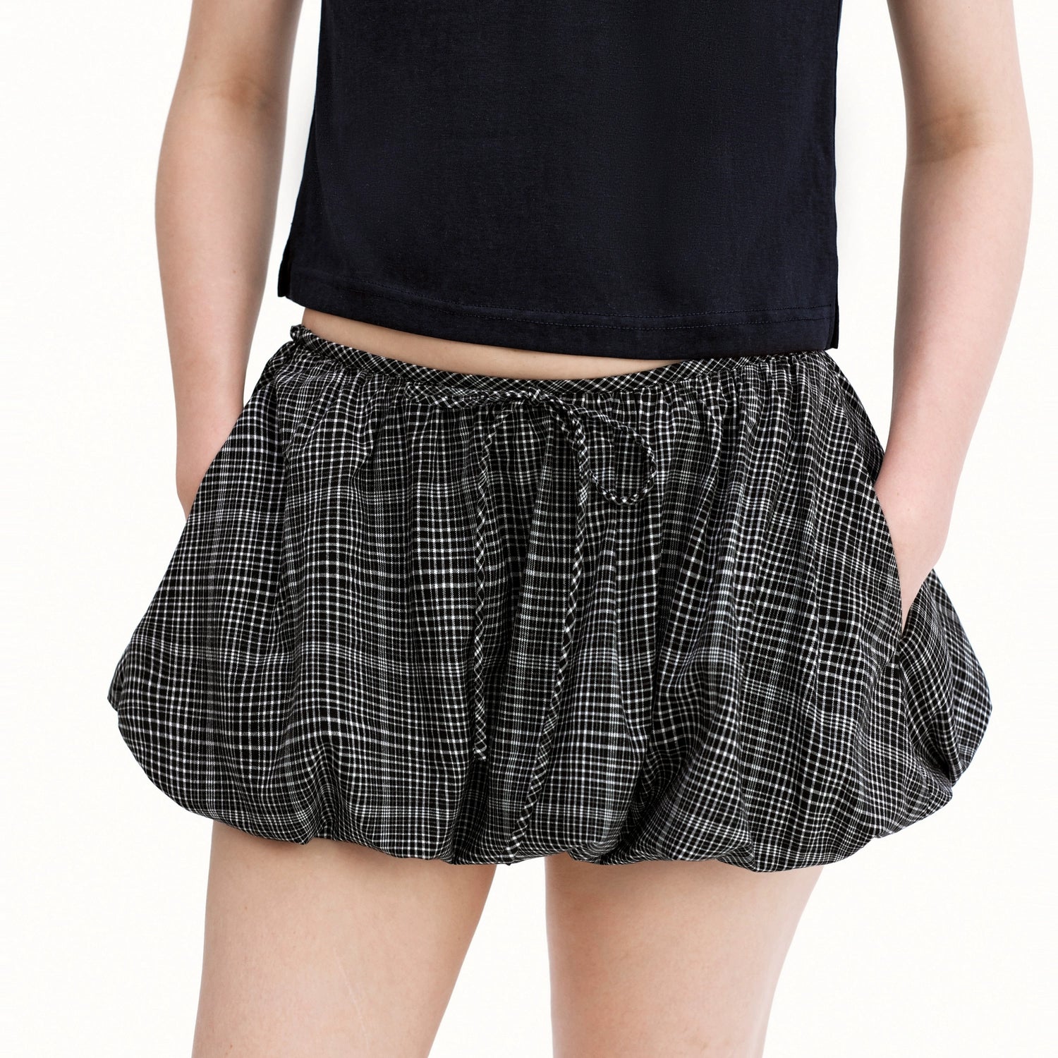 Puki Puki Classic Pleated Poncho Skirt