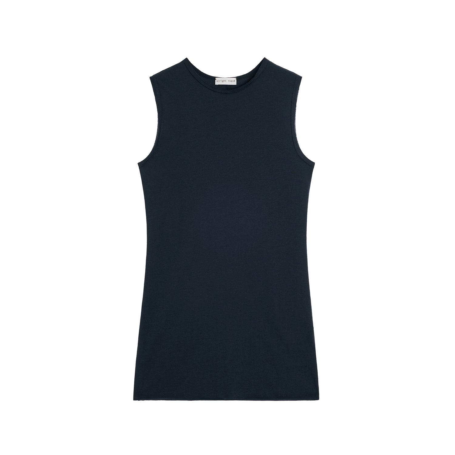Alright Then Sleeveless Knit Top with Side Coverage