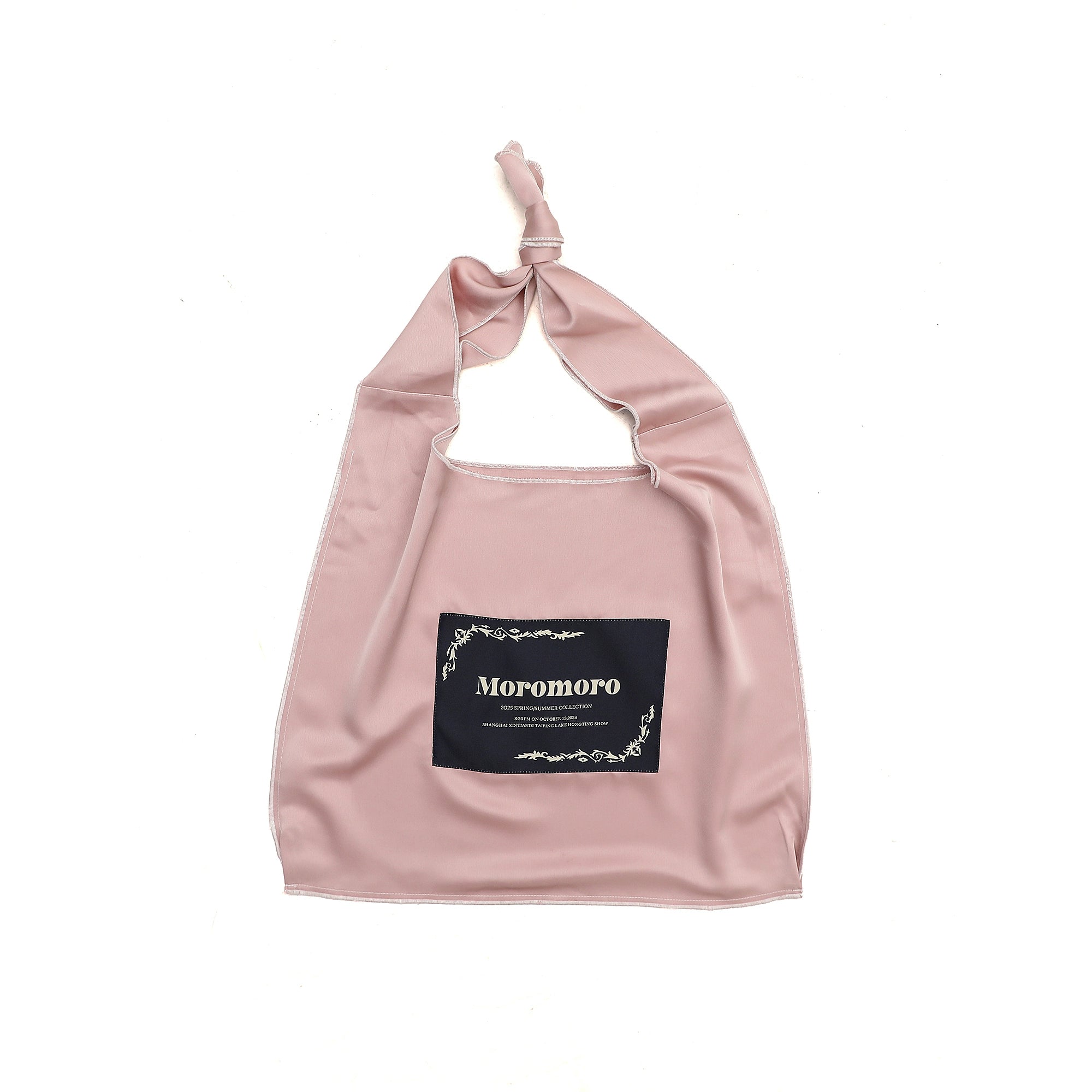 Moromoro Color-Collided Silk Strap Bag