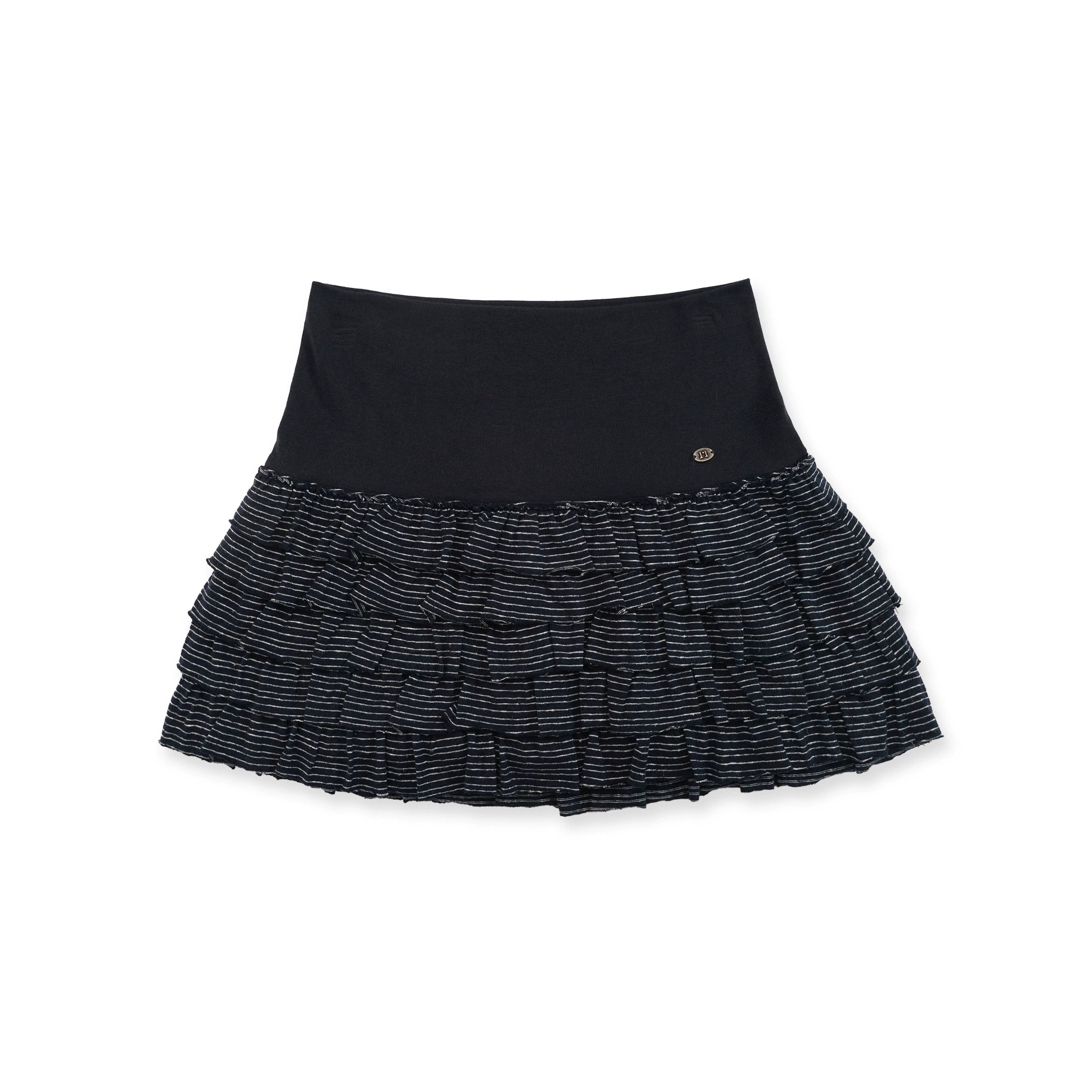 MoroMoro Striped Camisole & Lace Skirt Set