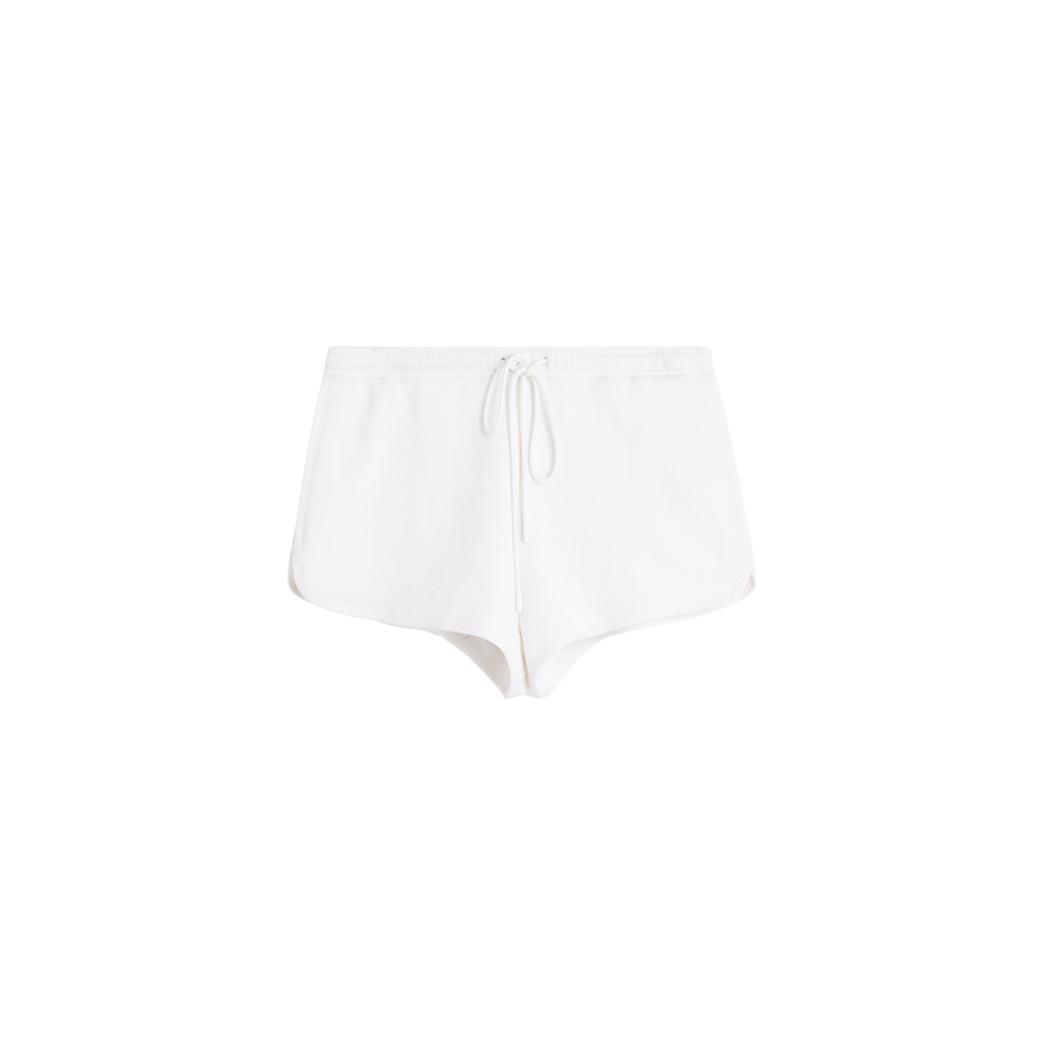 Alright Then Tri-Color Cotton-Linen Athletic Shorts