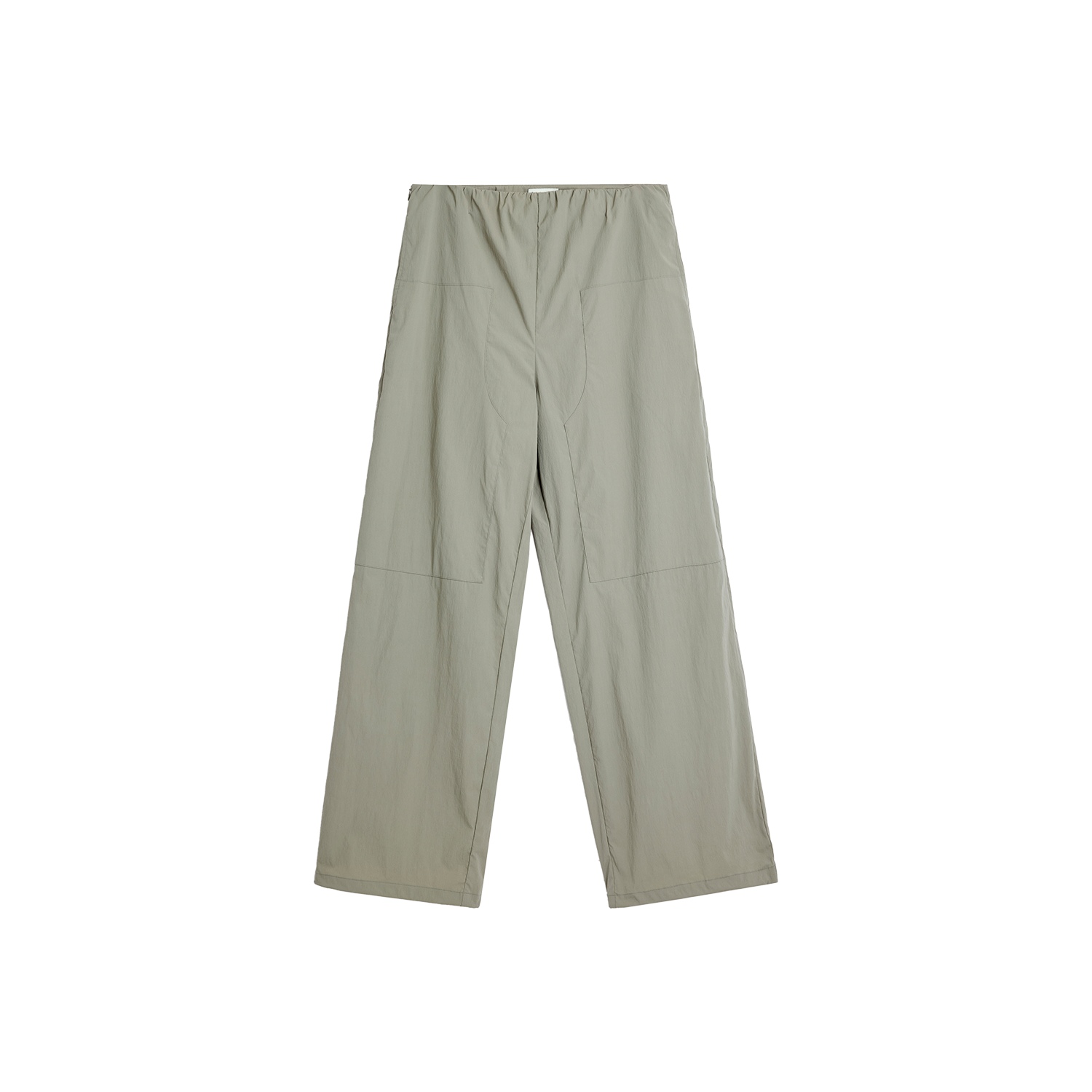 Alright Then Casual Wide Leg Athletic Pants with Zipper Pockets