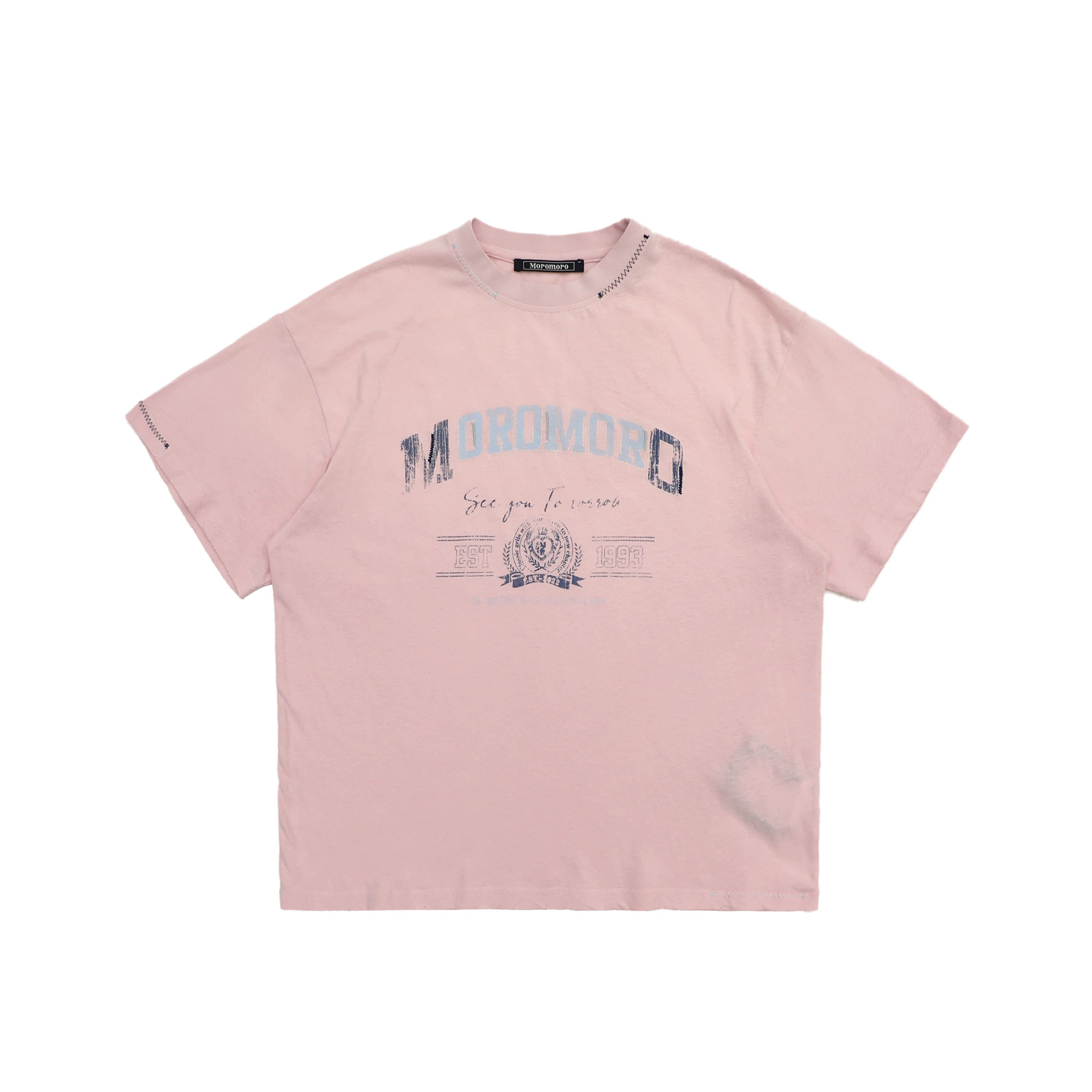 Moromoro Classic Graphic Tee with Vintage Appeal