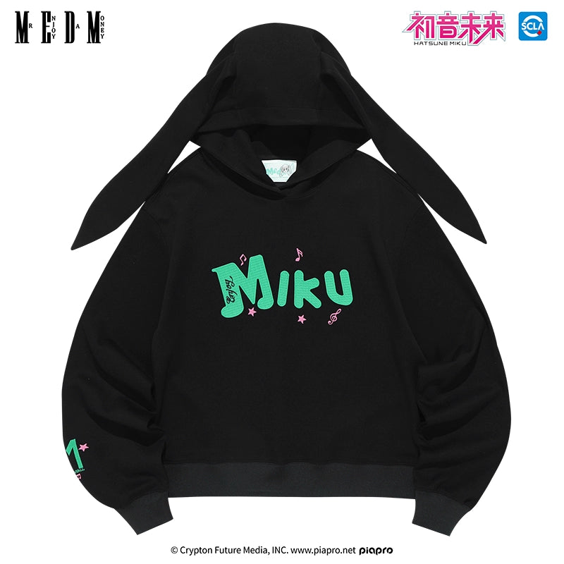 MEDM Hatsune Miku Double Ponytail Hoodie