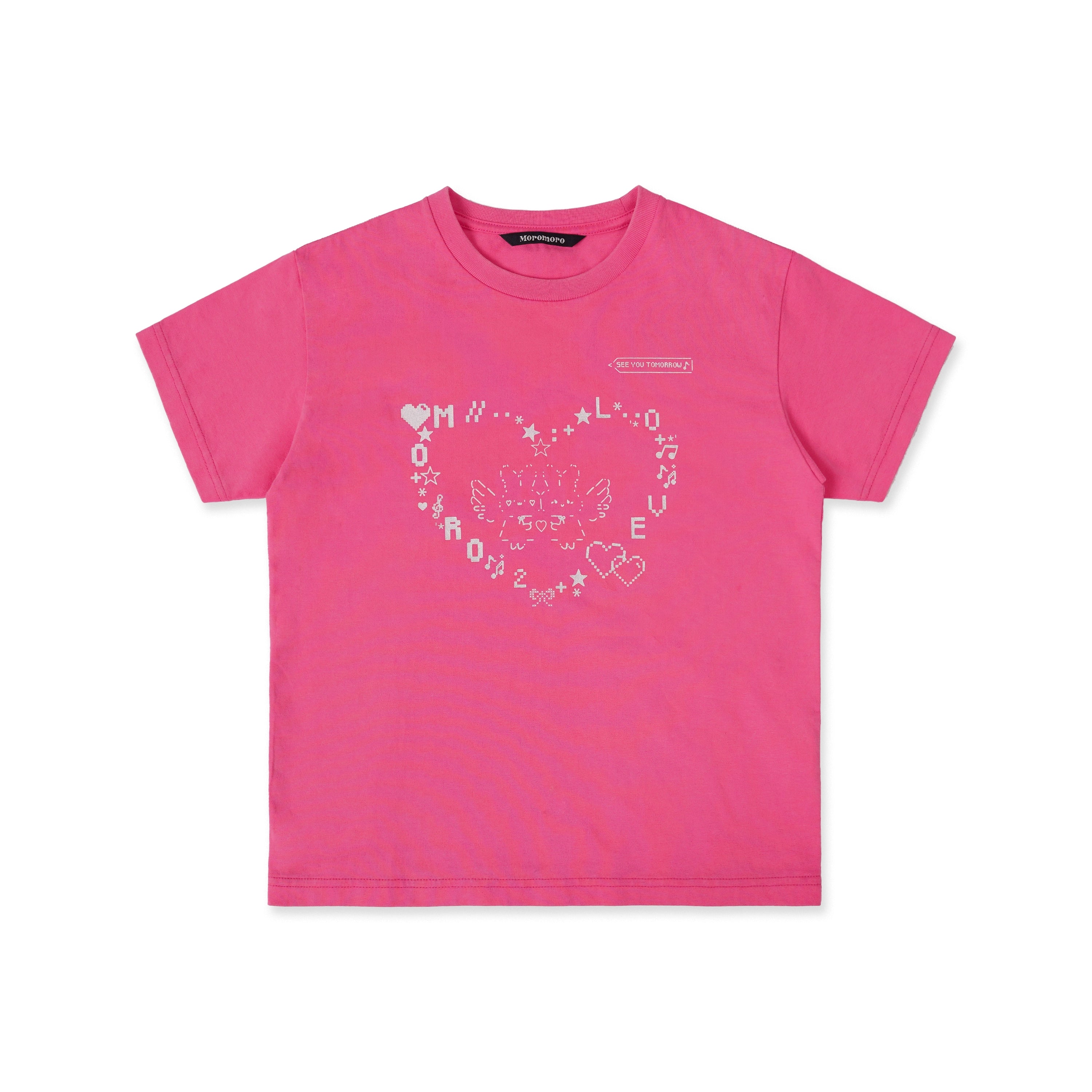 MoroMoro Cute Summer Heart Design T-Shirt