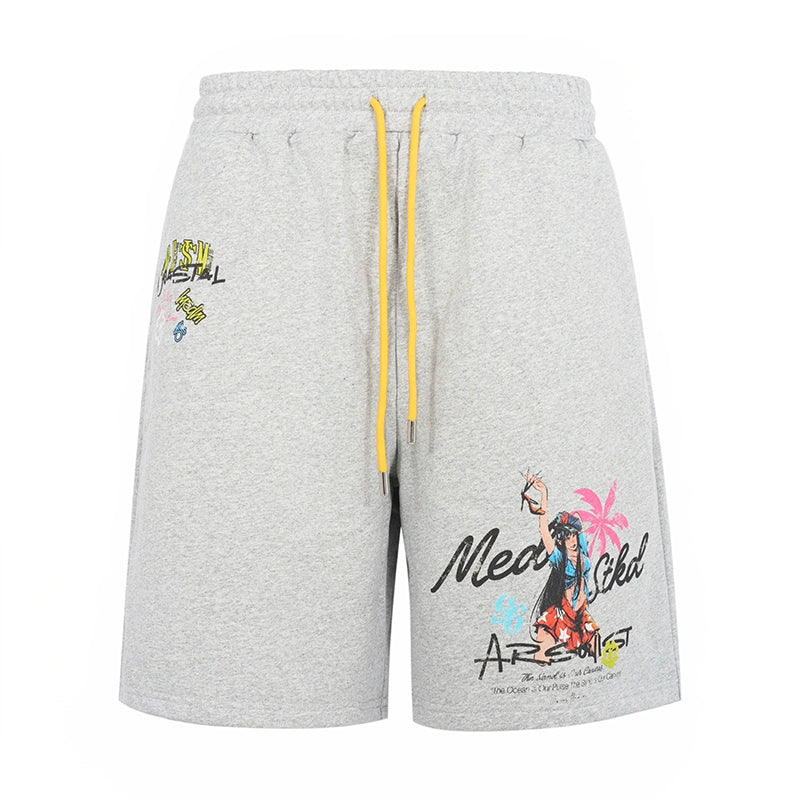 MEDM × STK Retro Summer Shorts for Women and Men