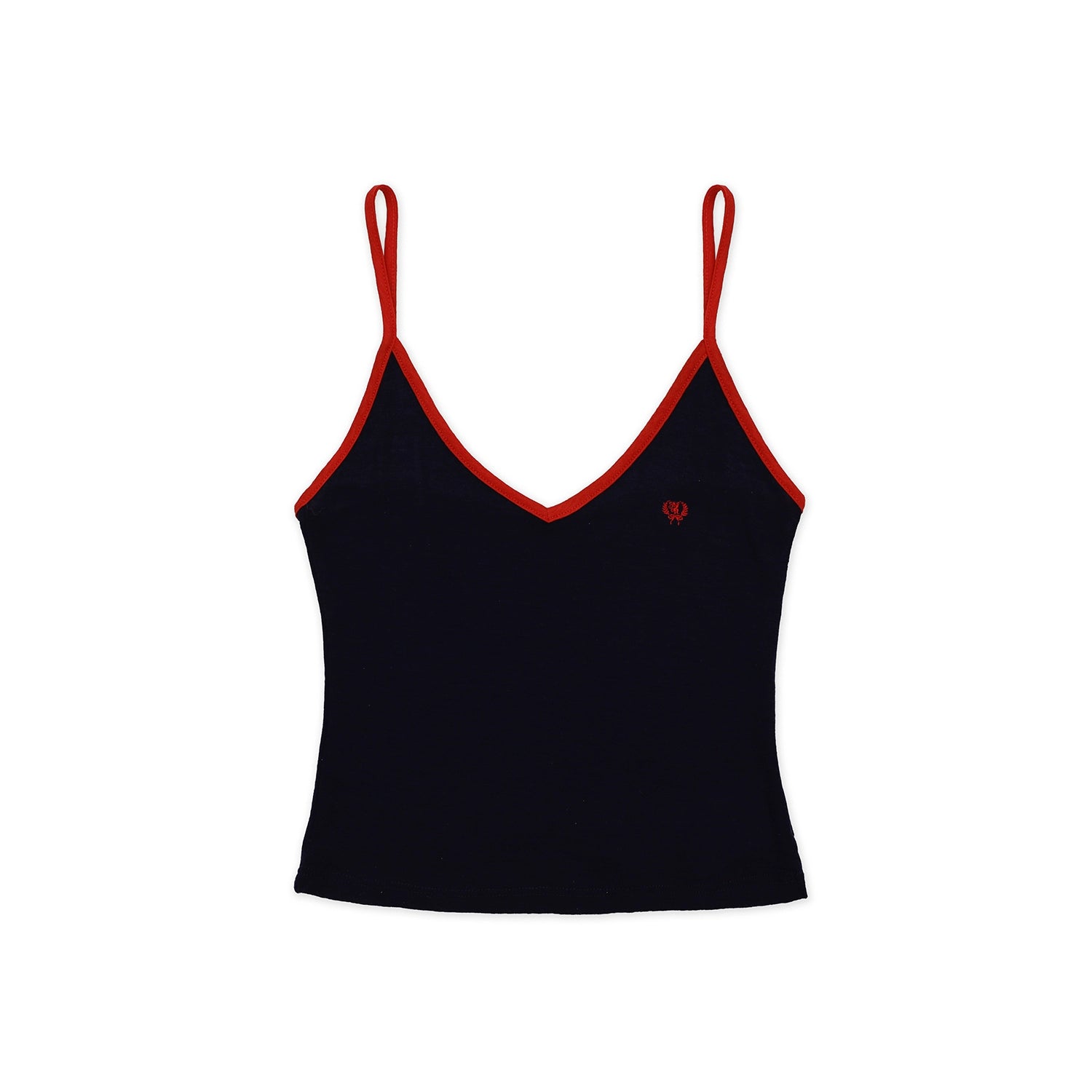 Moromoro Versatile V-Neck Tank Tops with Embroidery
