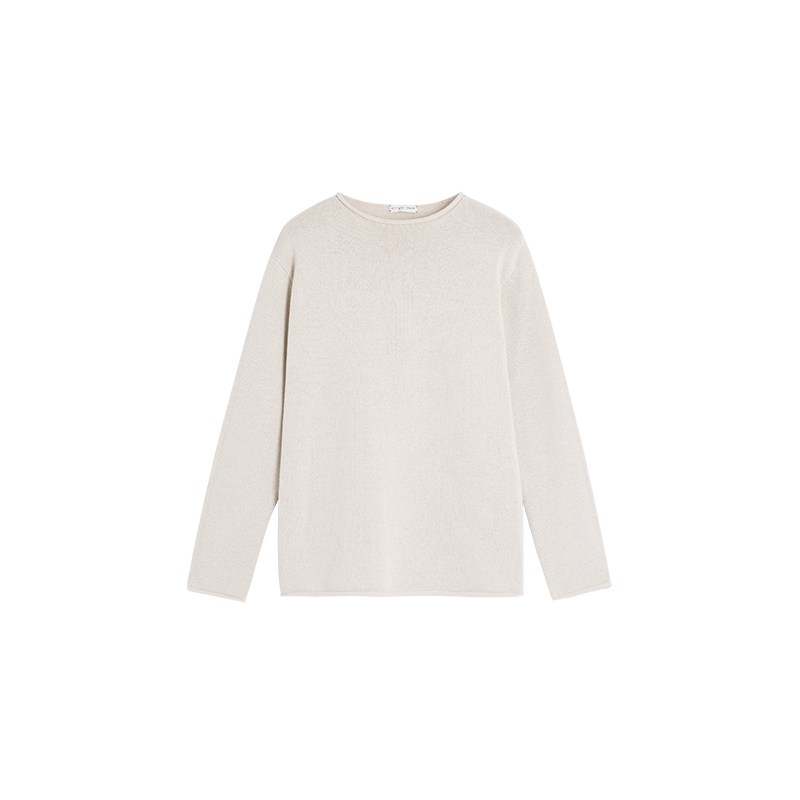 Alright Then Four-Color Basic Chunky Knit Sweater