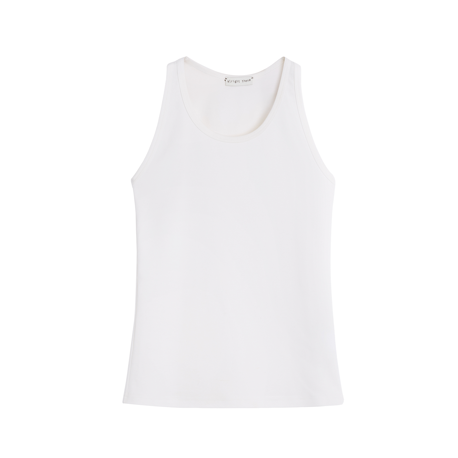 Alright Then Basic Style Cotton Undershirt in Three Colors
