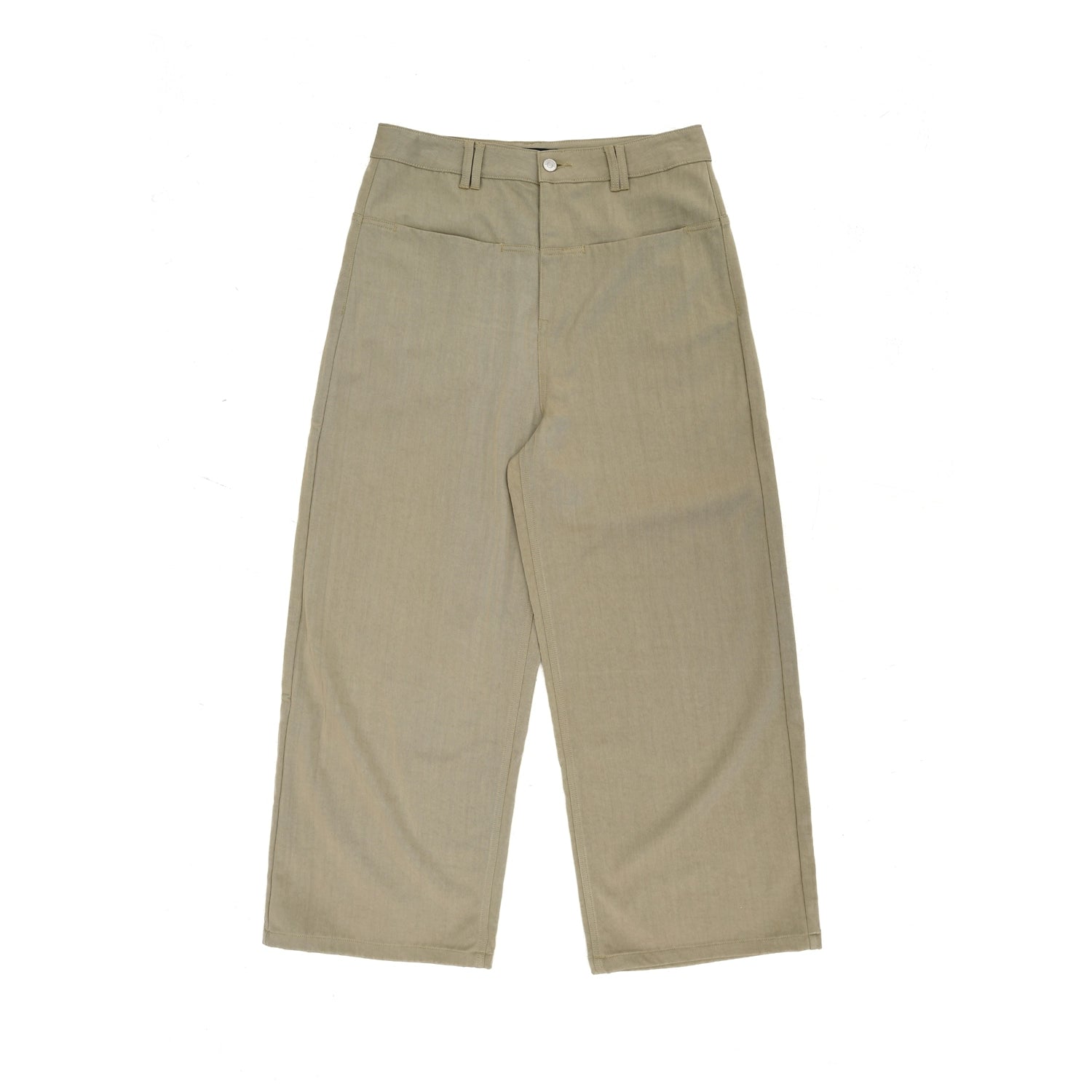 Mason Prince Casual Airy Straight Leg Work Pants with Flip Pockets