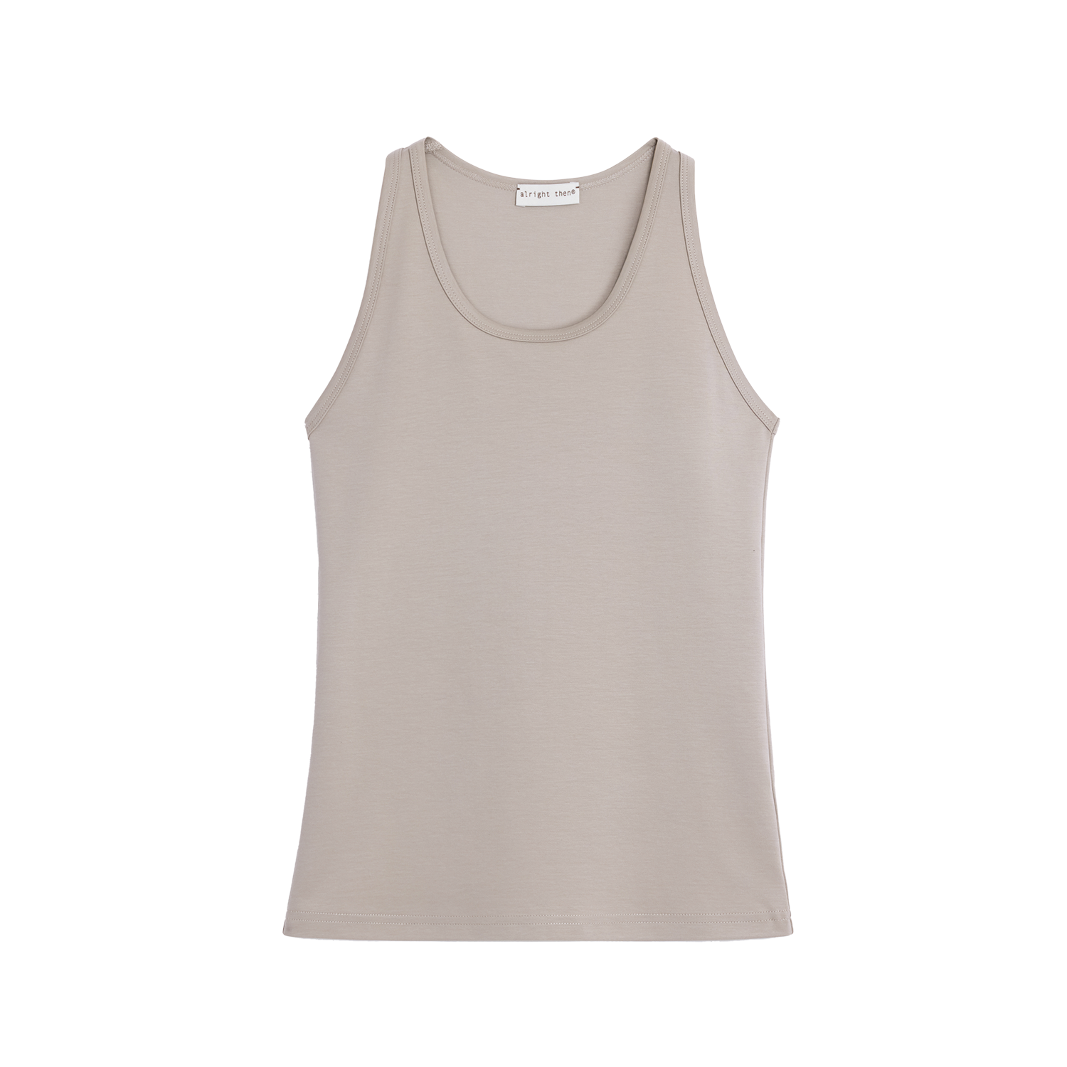 Alright Then Basic Style Cotton Undershirt in Three Colors
