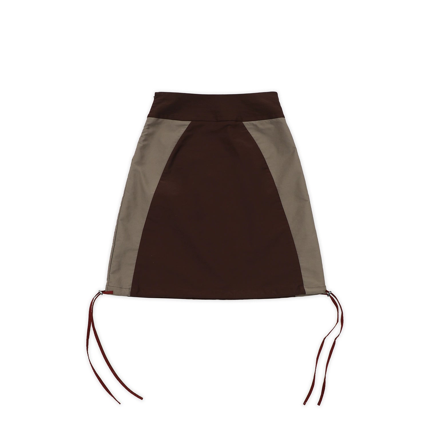 MoroMoro Colorful Waist Drawstring Skirt and Cropped Jacket Set