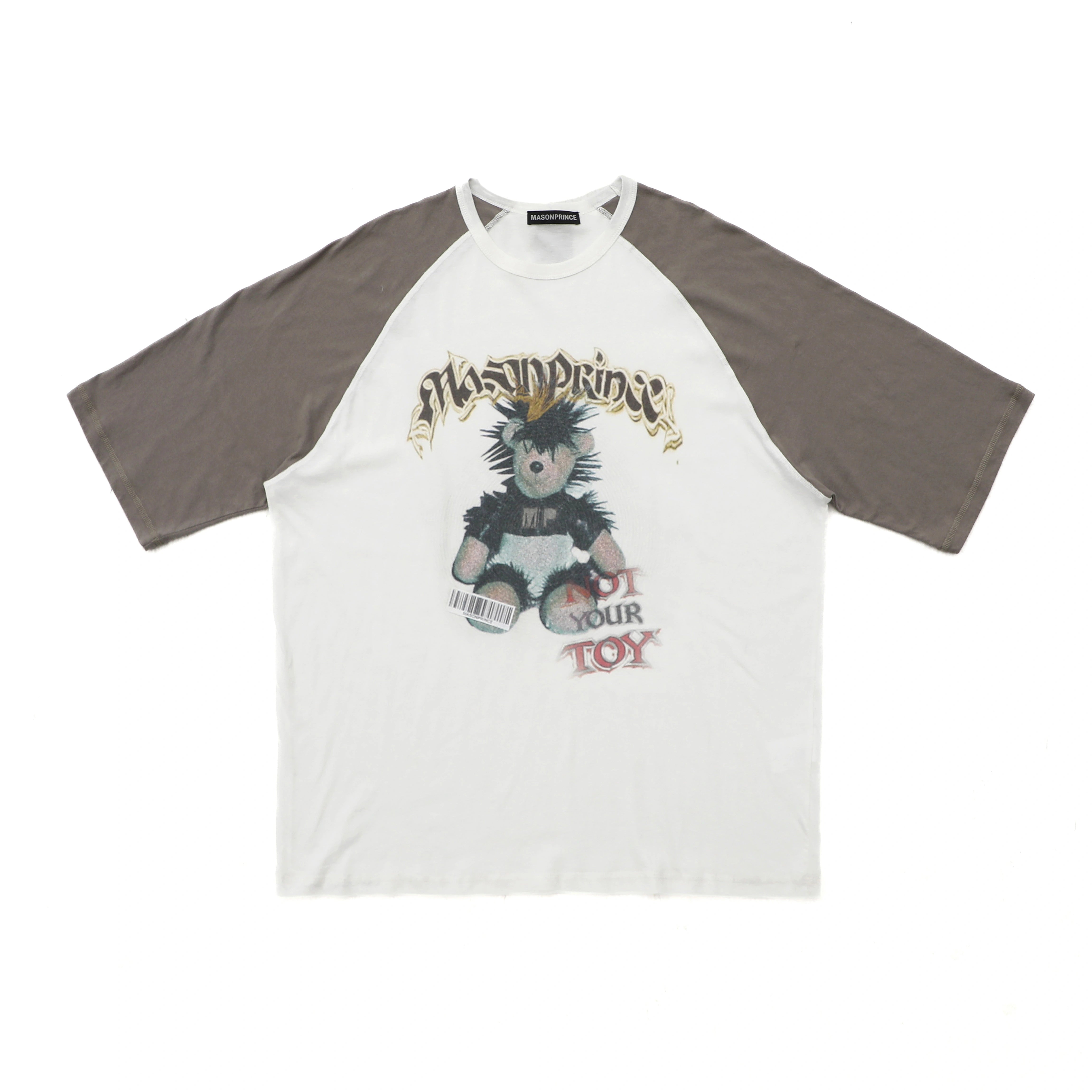 Mason Prince Color Blocked Sleeve Graphic Tee
