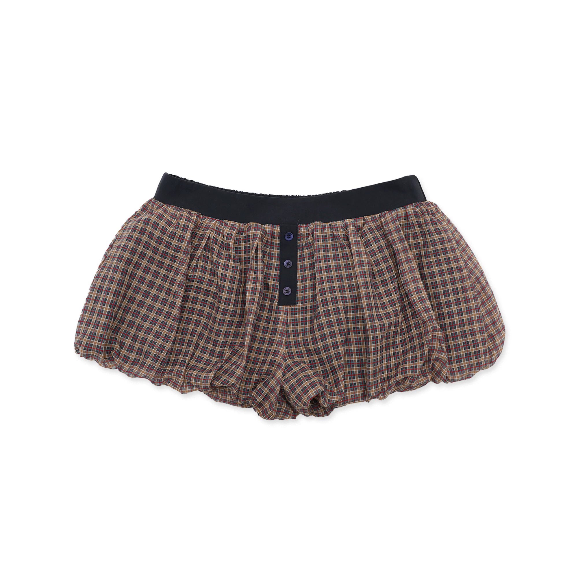 MoroMoro Vintage Plaid Splicing Set