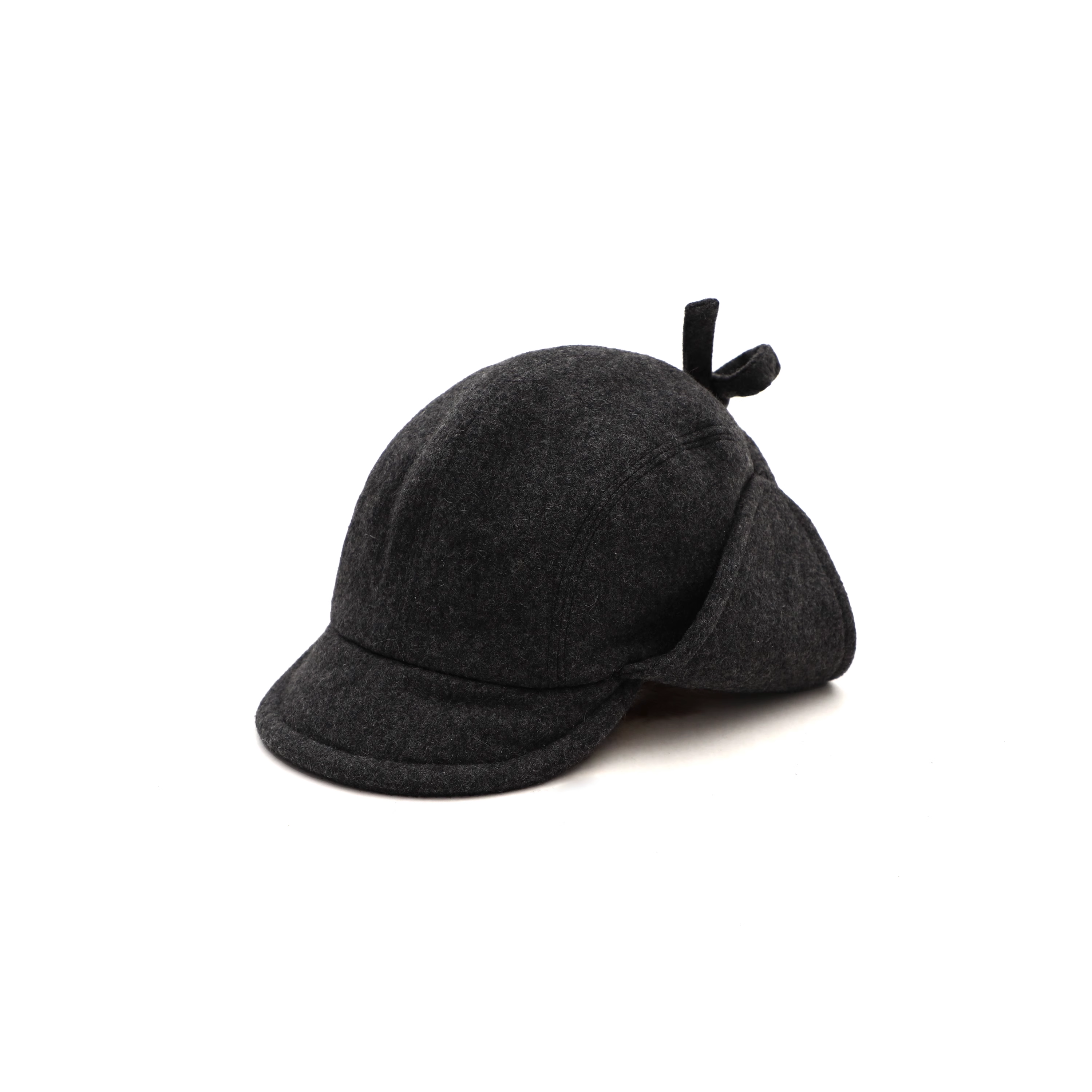 Moromoro Cozy Wool Spelling Lining Aviator Cap
