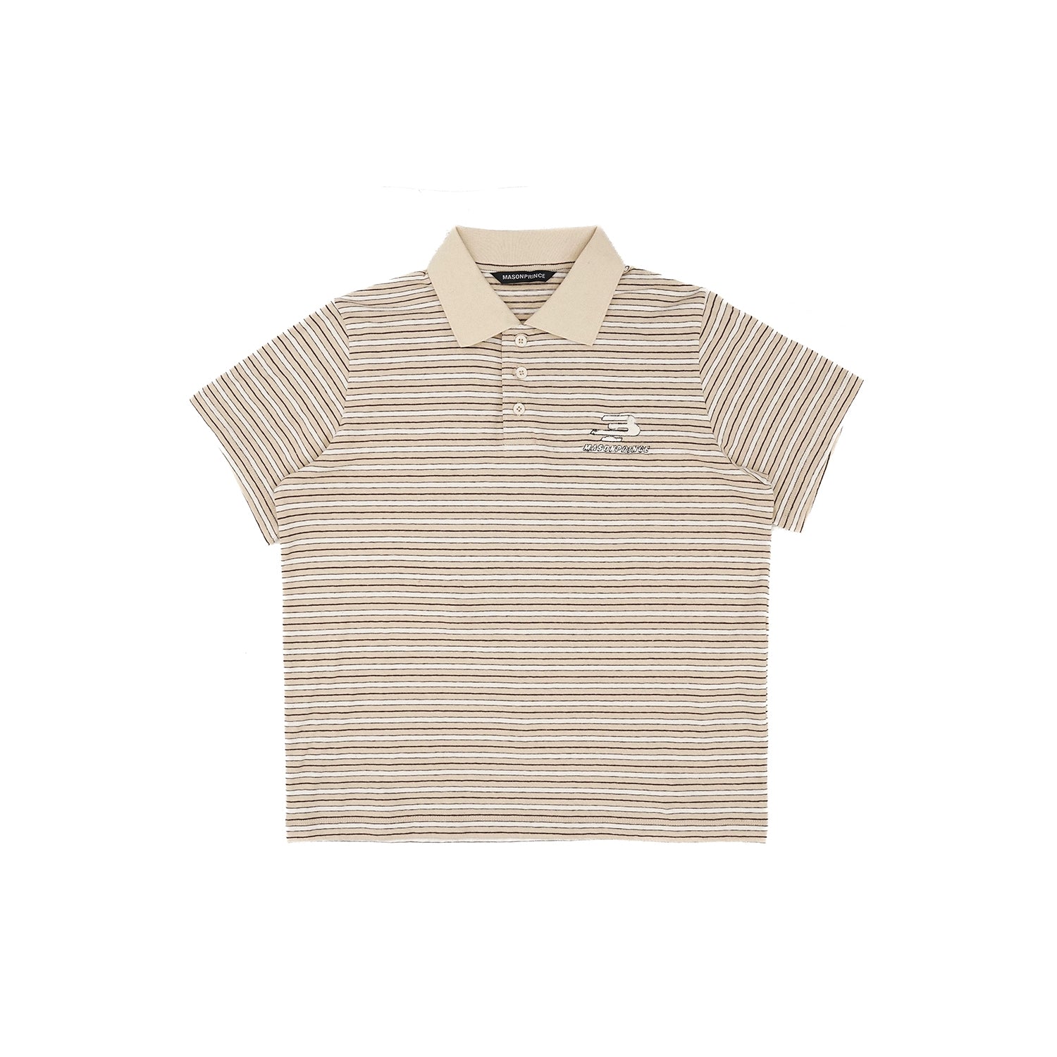 Mason Prince Classic Polo - Striped Design for Modern Style