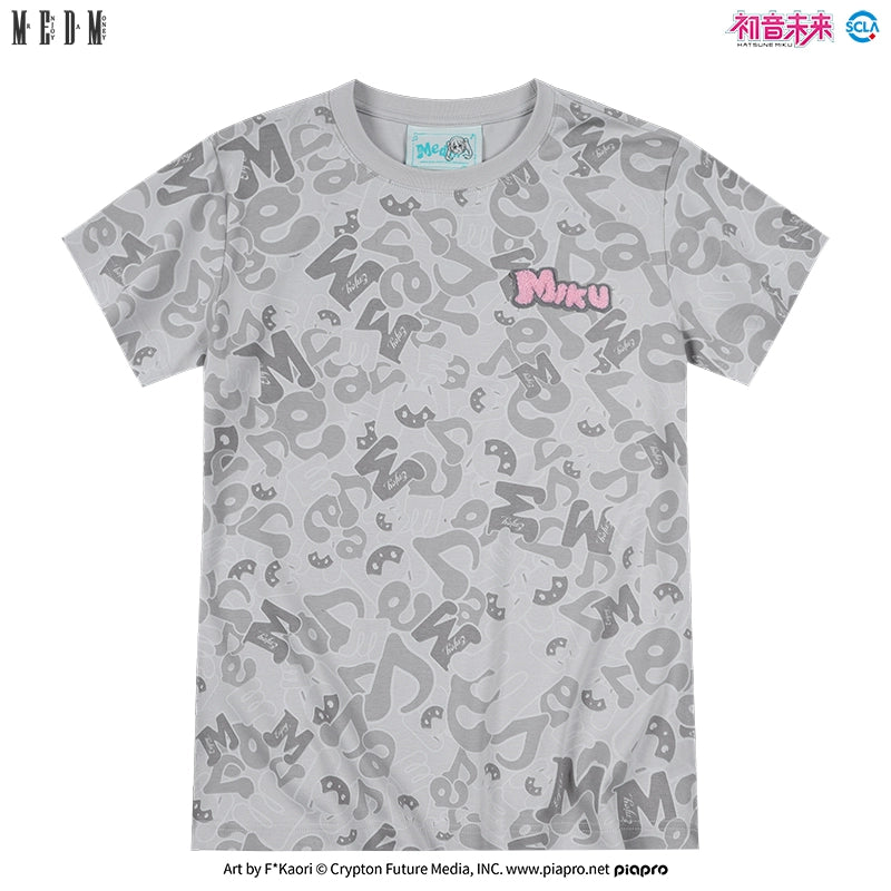 MEDM Hatsune Miku Women's Camouflage T-Shirt - Summer Collection