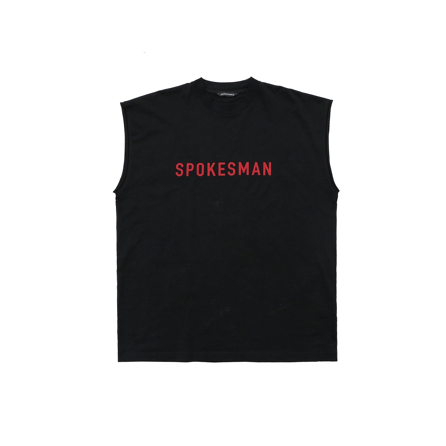 Mason Prince Spokesman Sleeveless Top with Bold Embroidery