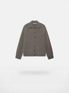 NANS Merino Wool Cashmere Cardigan in Beige