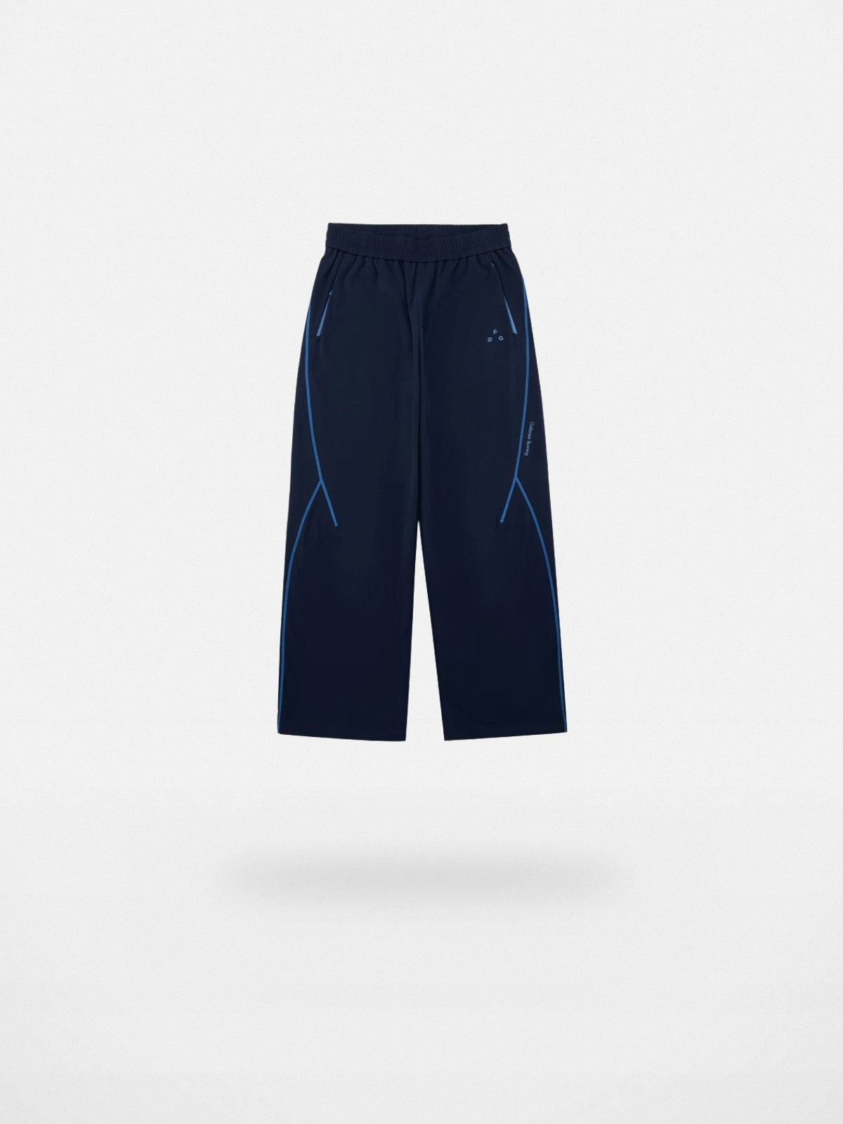 FPA Contrast Stitch Fleece Pants in Navy Blue