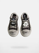 OLDORDER Mickey Mouse Chunky Platform Sneakers in Black