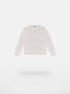 MASONPRINCE Lightweight Cotton Long Sleeve Tee in White