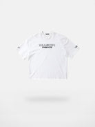 MASONPRINCE Double Layer Collar Embroidered Tee in White