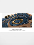 OLDORDER Toy Story Woody Denim Sneakers in Denim - Detail