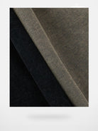 ACSENSE STUDIO Acid Wash Graphic Long Sleeve T Shirt in Olive - Detail