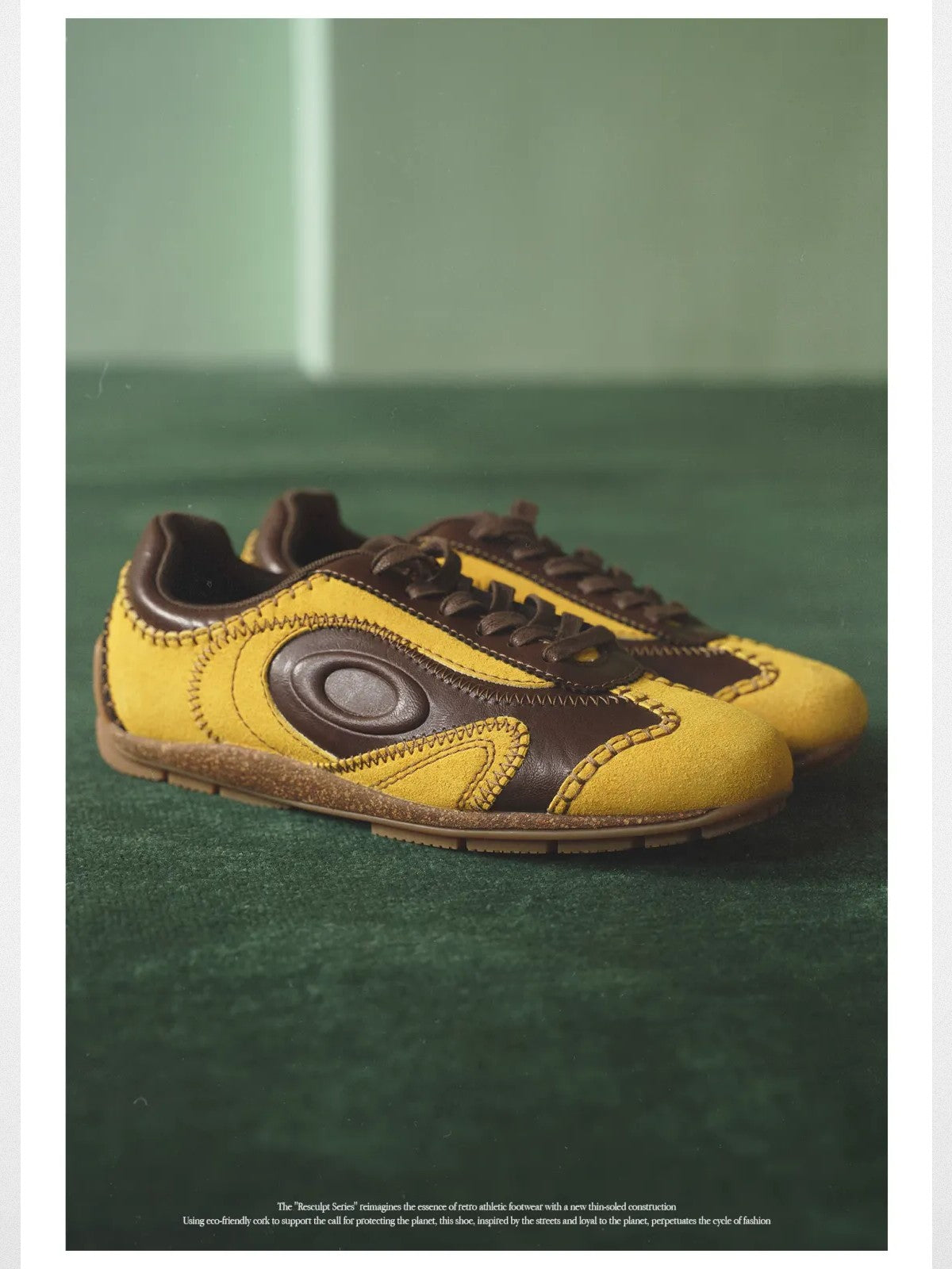 OLDORDER Turbo Lite Retro GAT Sneakers in Brown - Lifestyle