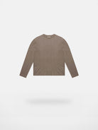 MASONPRINCE Lightweight Cotton Long Sleeve Tee in Beige