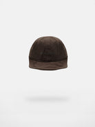 MASONPRINCE Twisted Design Flat Top Cap in Brown
