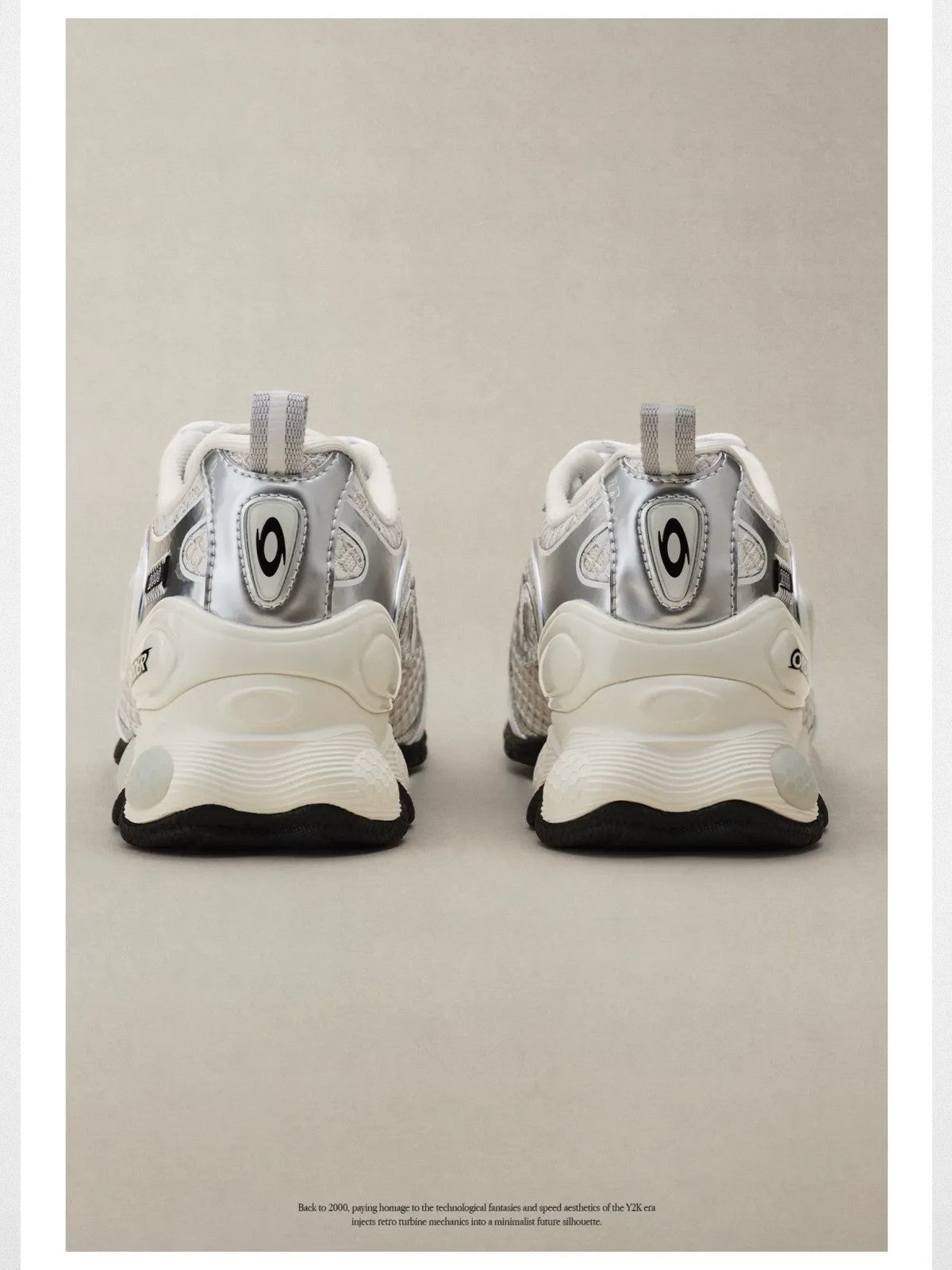 OLDORDER Turbo GT Chunky Platform Sneakers in White