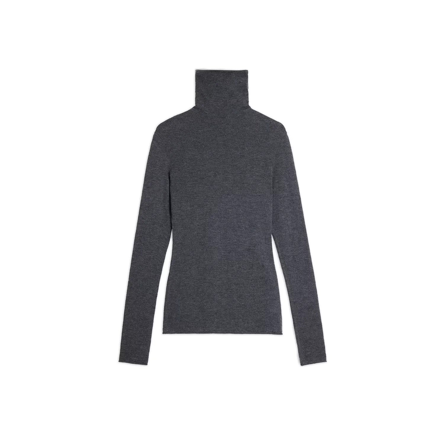 alright then Women's Merino Wool Slim Fit Turtleneck Sweater