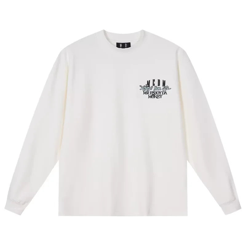 MEDM Thermal Crew Neck Long Sleeve T-Shirt for Fall and Winter