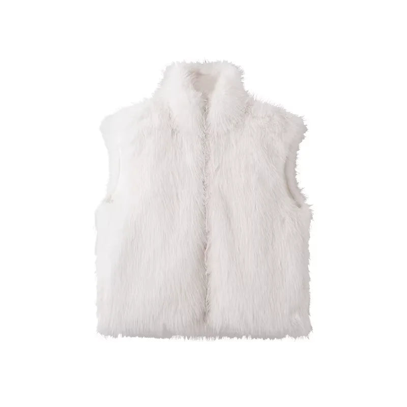 ACSENSE STUDIO Reversible Faux Fur Vest