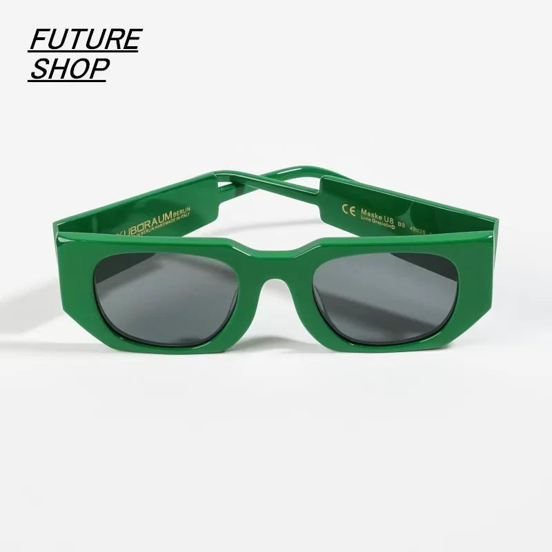 FUTURE UPDATE Avant-Garde Rectangular Futuristic Sunglasses