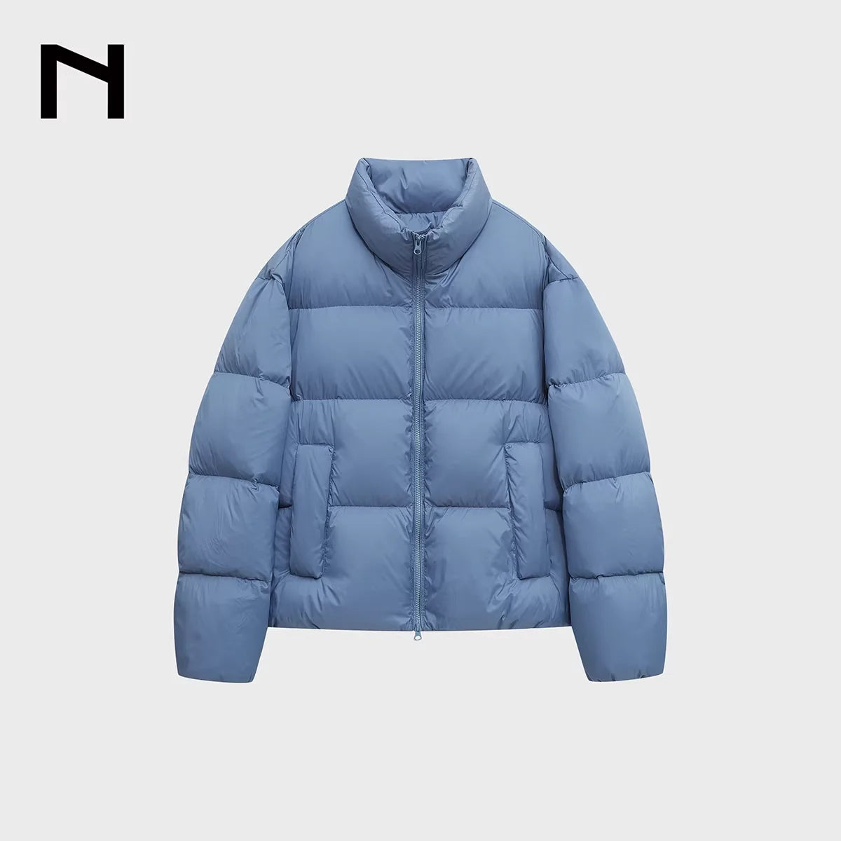NANS Menswear Lightweight White Duck Down Puffer Jacket – Ice Lake 90 Series