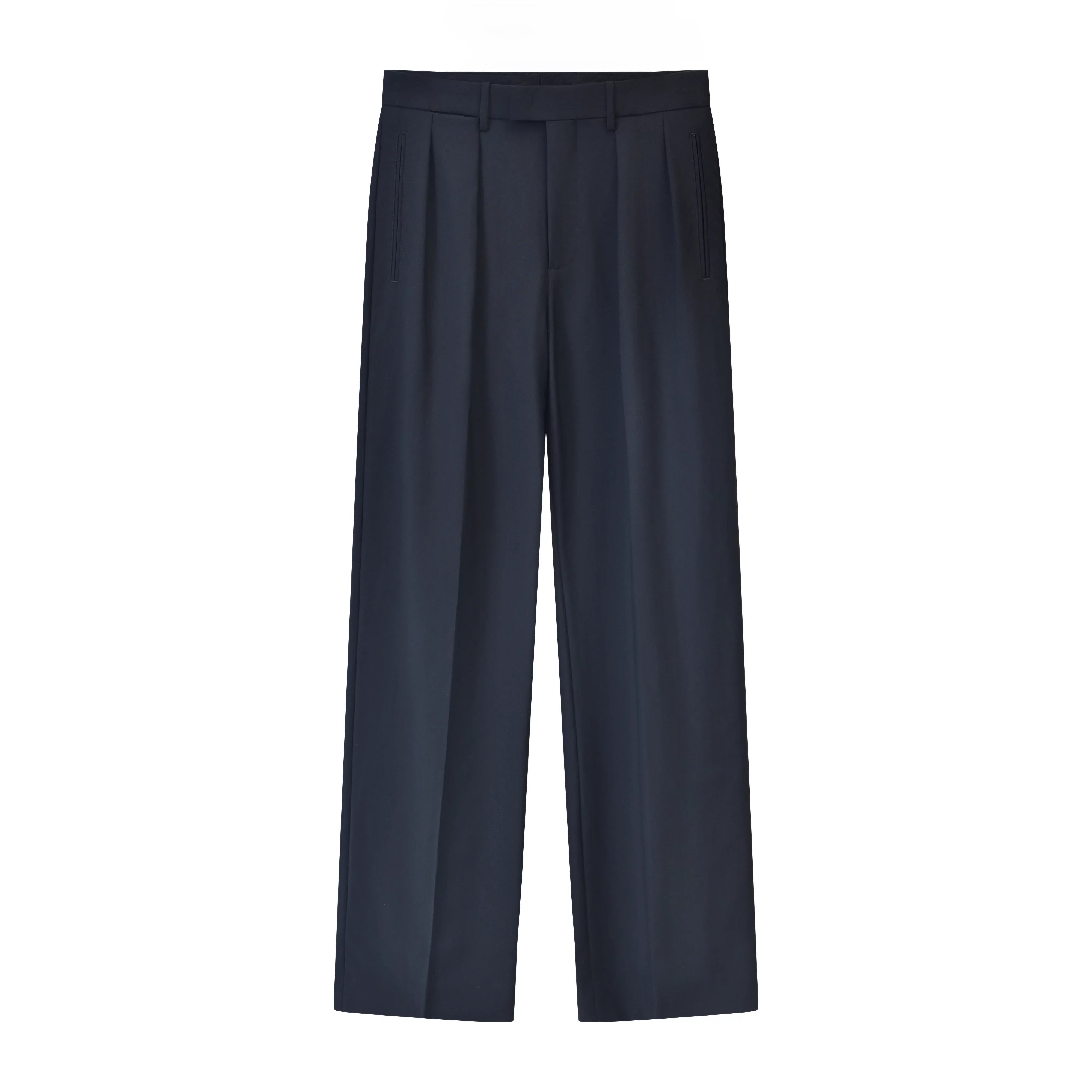 Roolrren homme Men's Relaxed Fit Merino Wool Trousers