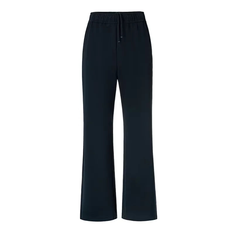 ROYA Men's Oversized Cotton Fleece Hoodie and Wide-Leg Lounge Pants Set