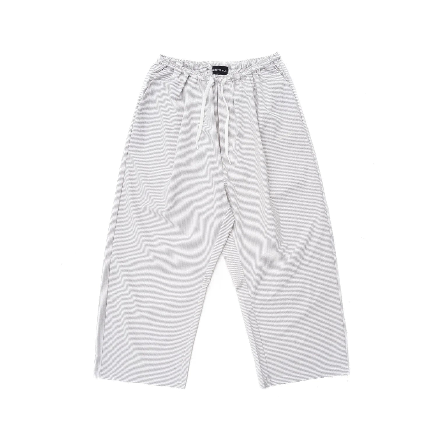 MASONPRINCE Men's Comfortable Salt-Shrunk Striped Casual Shorts and Pants